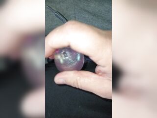 Cum party with my confetti knob