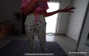 Caught in the Act: POV Encounter with a Tempting Stepmom