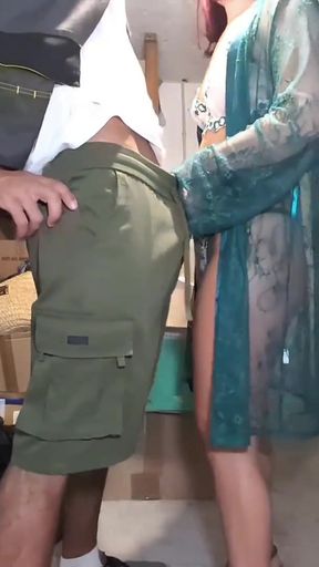 Epic moment from &quot;Fucked by the technician while my husband is out of the house&quot;