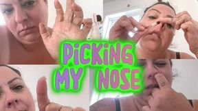 Hand-Blow, Booger-Hunt, & Piercing Deep-Clean - Morning Mess With Your Goddess Malory