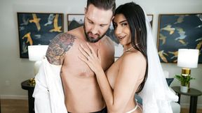 Gorgeous doggy style fuck with a long-legged brunette Roxie Sinner
