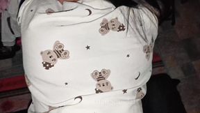 Rough pussy pounding with hair pulling - Pinay's savage fuck from behind