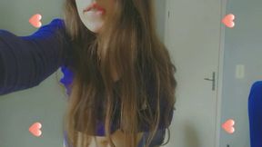 cum on feel the noize fairy bliss touching her body teasing and being such a dirty student