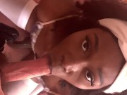POV Swapping Blowjobs - Vanniall Gets A HUGE Facial and Cum in Her Mouth