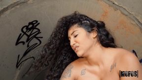 Public Pickups - Big Tit Inked up Latina Takes Big Dick POV