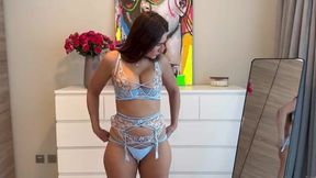 Alluring Lingerie Try-On Session with Juliette Claire: Discover the Hottest Styles!