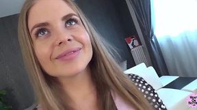 Russian Beauty Gets Ravaged and Creamed