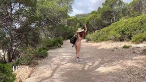 Vlog 1 Lissa Brown Goes To A Nudist Beach To Film A Custom Video Fucking Outdoors