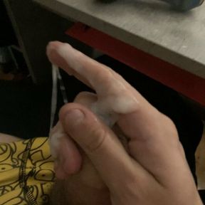 Cumshot in hand