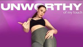 UNWORTHY OF MY TOUCH by Samantha Vixen | FemDomPOV SPH JOI Camel Toe Tease and Denial