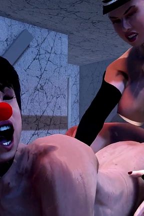 Dominant Shemale and Male Slave