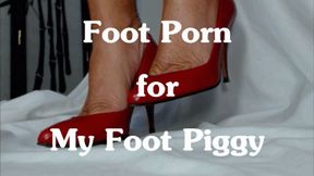 Foot Porn for My Foot Piggy HD (WMV)