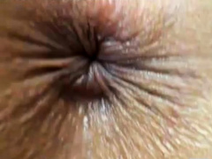 close up butthole winking