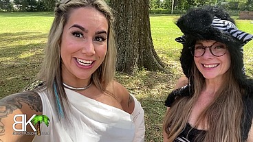 Slutty Influencers Suck Cock To Get Out Of Scary Situation! - Full Video