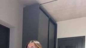 Member Model @justsandy @Teasing and #Petite #Brunette #Naked #Solo #Glasses Porn hot adult clips | Tik.Porn