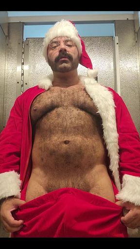 Santa Got a Little Frisky in the Bathroom Stall...