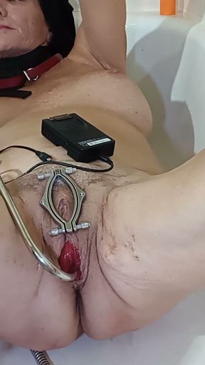 LizzyYum december 2023 electric new year 2024 Post Op Orgasm Pussy Masturbation Teasing   Clip 1