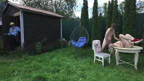 voyeur grandpa watches us ass fucking