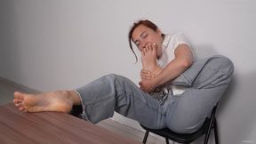 Angie Elif Soles Tease & Job (Full HD - WMV)