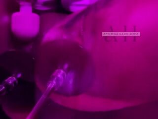 POV Creamy Sex machine bang