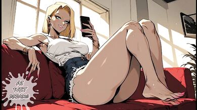 EDGING YOU WITH MY FEET!! (DRAGON BALL FOOT FETISH ANIMATION COMPILATION) - ASMR/JOI/ROLEPLAY