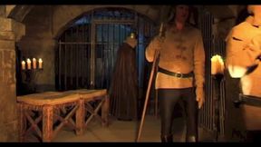 The Guard Fucks the Beautiful Prisoner in the Ass