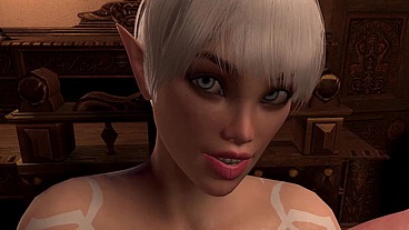 Futa Elf Anal with lefs lifted : 3D Porn