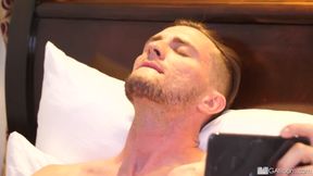 Jock Gets Fucked After Shower Peep Show