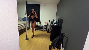 StepMom Asks You To Watch Her Strip
