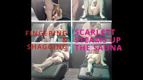 scarlett st.claire gets a naughty surprise in the sauna