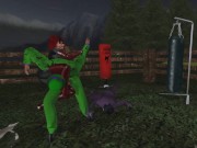 Superheroine Fight Scene