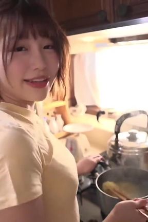 Sweet Girlfriend Don't Want You to Go Out, and Keep Making Love at Home Every Day. Part 2