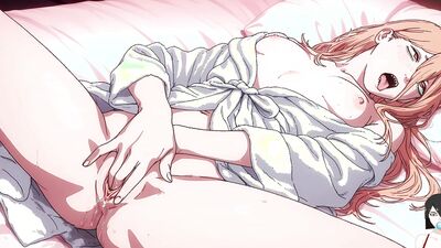 Denji and Makima get kinky with chainsaw & creampies in Reze and Himeno's anime video