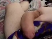 morning Wood in my satin looney toons boxer briefs