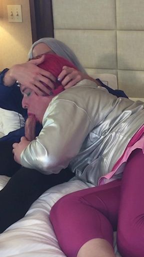 Gorgeous Femboy Goddess Gets Blowjob From Trans Kelsey Masters - Compilation 1