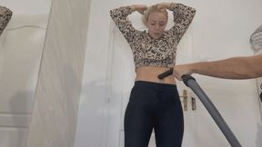 Sucking my belly button with vacuum cleaner CUSTOM WMV