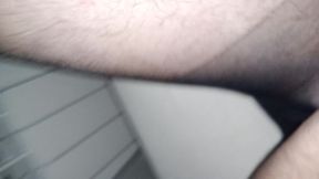 Play Sissy Black pantyhose. Moans plesure butt plug.