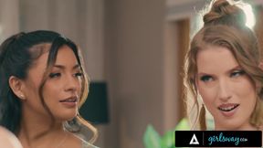 GIRLSWAY - Maids Of Honor Octavia Red, Ivy Ireland, & Karina Valentina GANGBANG Bride Lily LaBeau