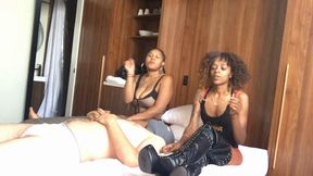 Double Domme Humiliation/ WedgieSession