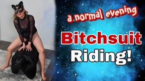 Femdom Pussy Eating Licking  Bitchsuit Riding Humiliation Bondage BDSM Domination Real Milf Stepmom