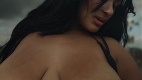SANKTOR - CURVY BBW NATIVE AMERICAN GIRL MASTURBATES