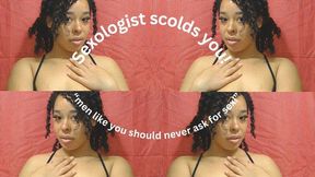 Sexologist humiliates you for asking for sex