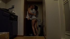 【Yumi】Middle-aged couple have kinky creampie fetish sex in POV