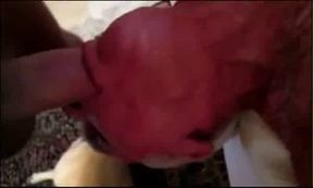 Big-Cock Blowjob for Silver-Haired Daddy