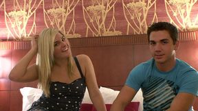 cute amateur kaycee brooks puts her ass in the air as her lover fucks her