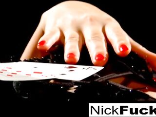 Breasty chick gets drilled by Nick