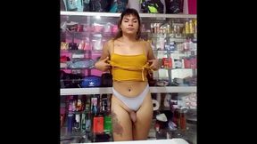 a spontaneous little sexy video