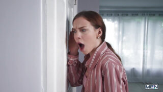 Amone Bane gives a hot blowjob before bareback anal pounding