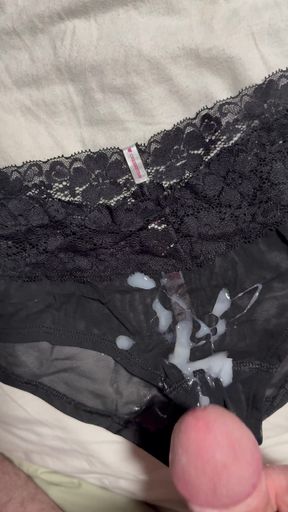 Cum on Wife's Panties 6
