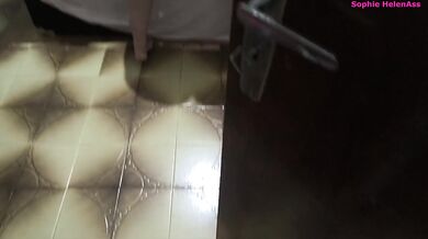 I watched my stepmother masturbating and fucked her big white ass!